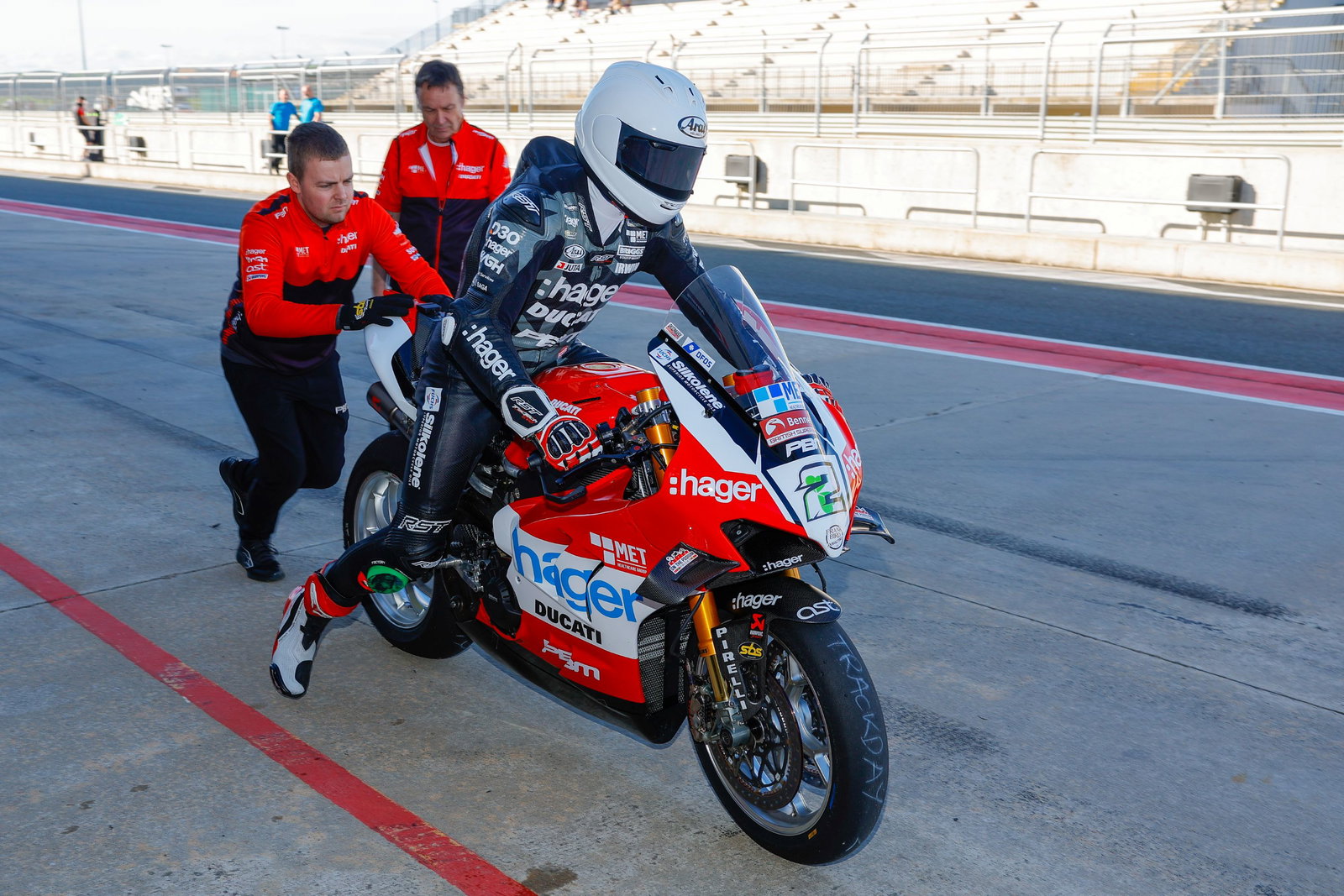 Glenn Irwin BSB Navarra Test 06 April 2025